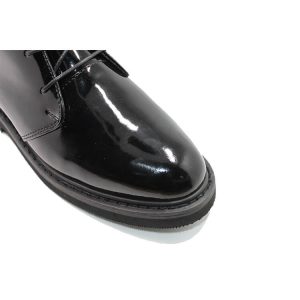 best police shoes patent leather