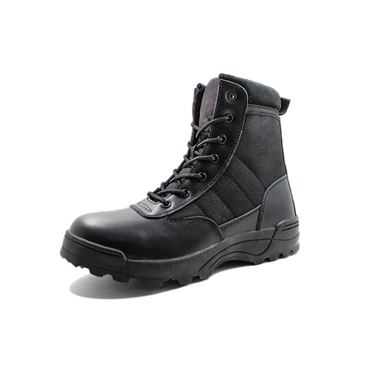 Us combat boots with full grain leather upper-ASTM standard