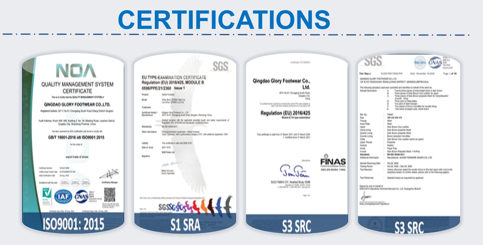 certification of the tactical jungle boots