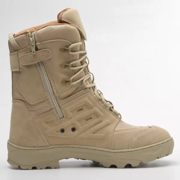 tan military boots supplier