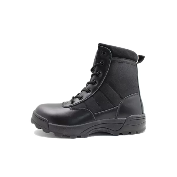 warm police boots factory