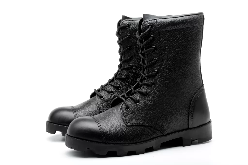 Mens military combat boots factory