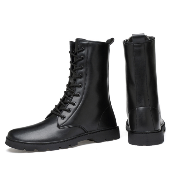 Men’s leather military boots supplier