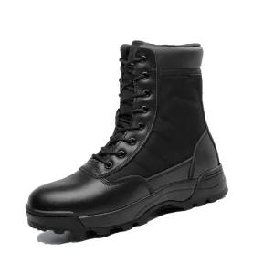 Military boot lacing