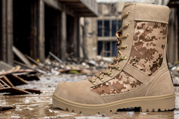 Lightweight army boots factory