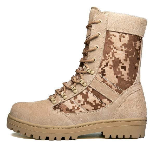 women's suede combat boots factory