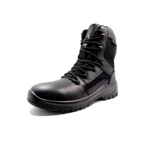 Black tactical boots