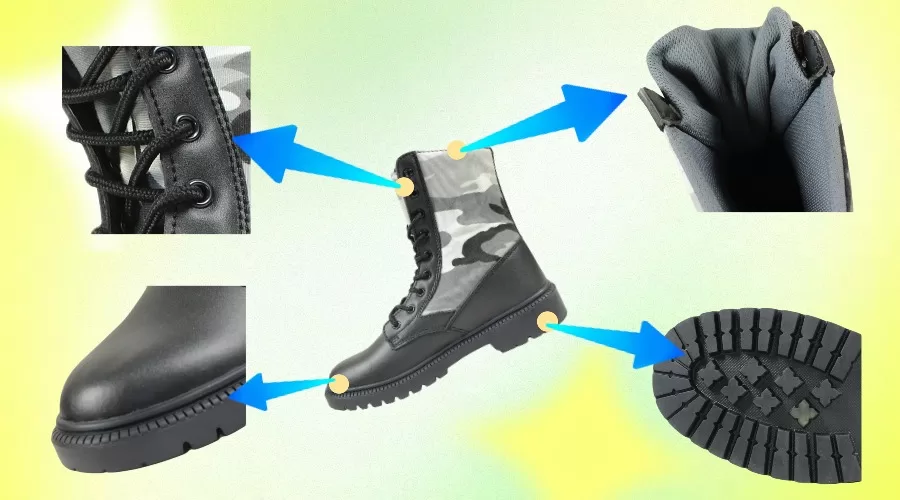 Military combat boots - Professional Military Boots Manufacturer ...
