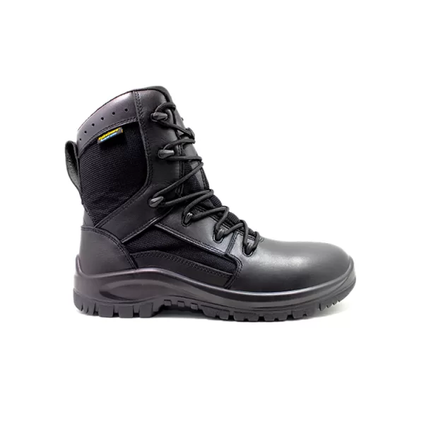 Black tactical boots