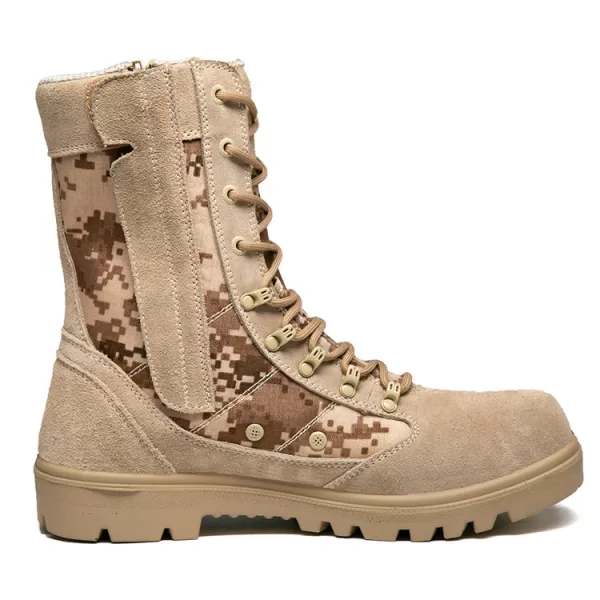 women's suede combat boots supplier