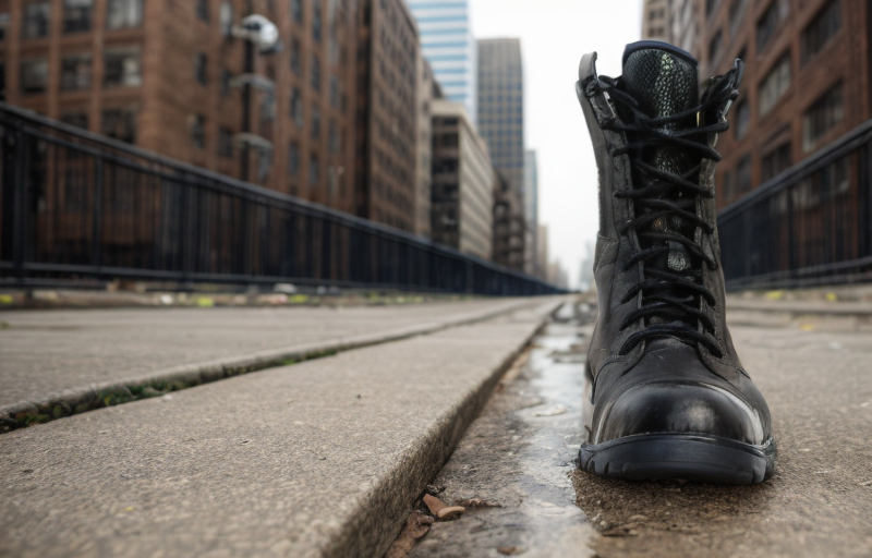 Combat boots military