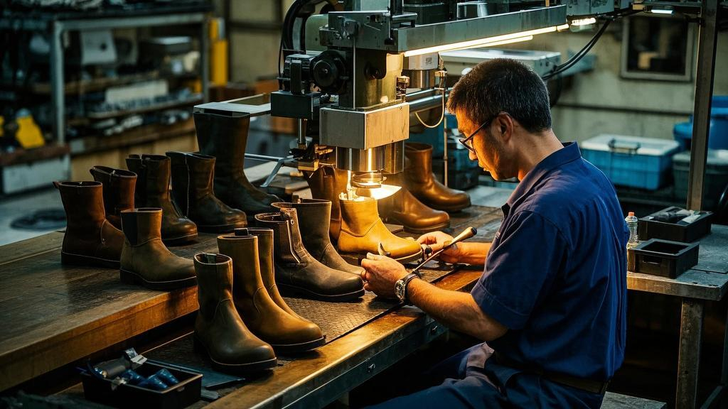 factory of combat boots military