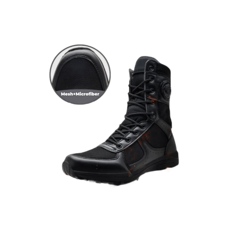 Lightweight police boots