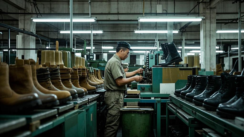 factory of lightweight tactical boots