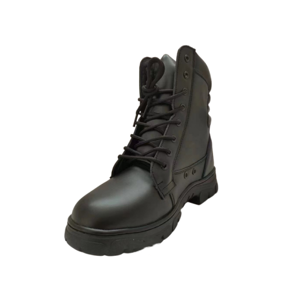 steel toe police boots