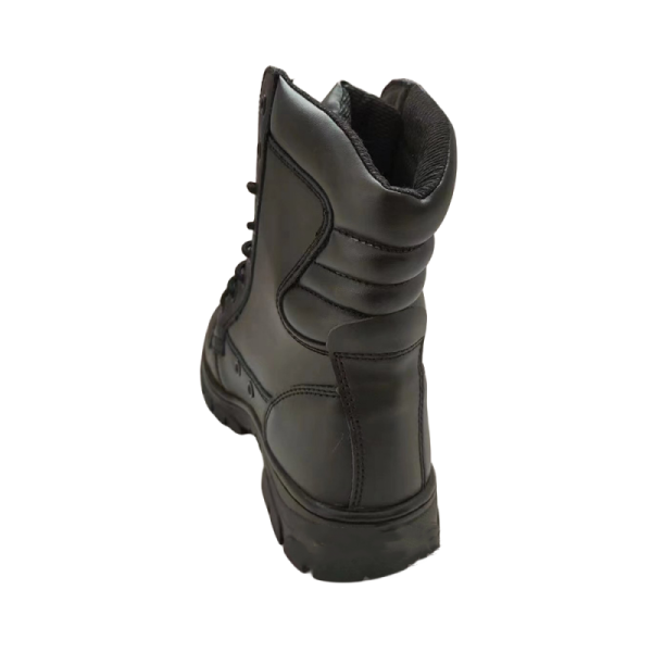 steel toe police boots supplier