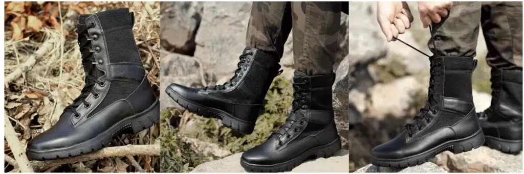 Desert military boots