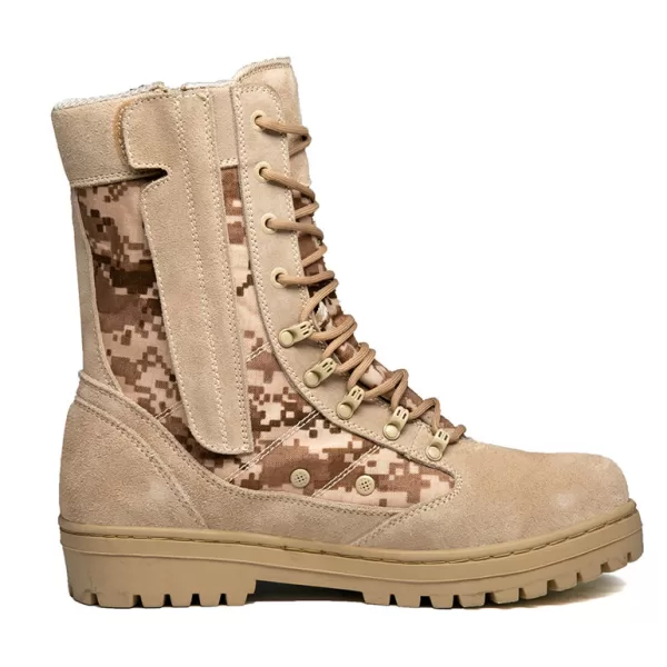 men’s sand combat boots supplier