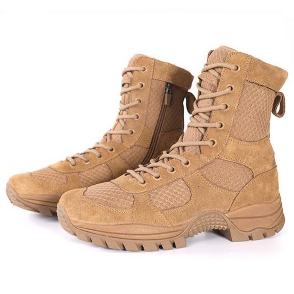 Military boots youth factory