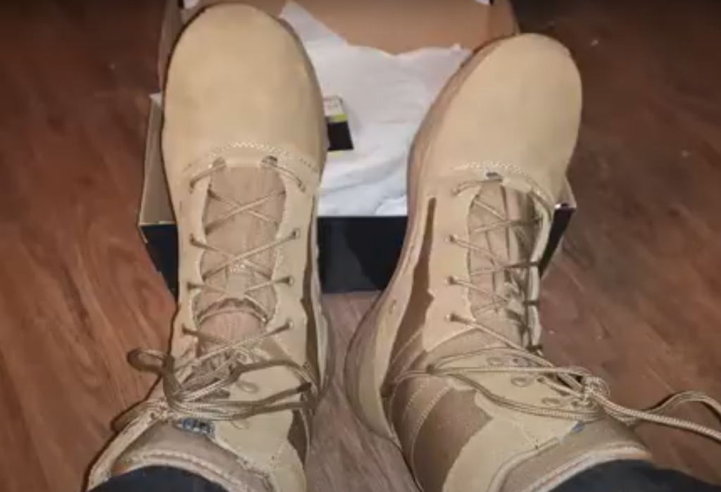 militarty boots factory
