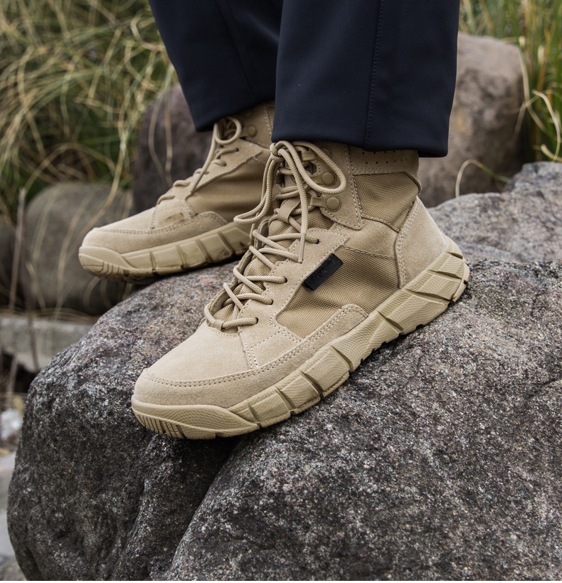 mid top military boots