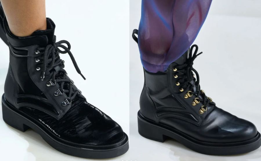 fashionable combat boots