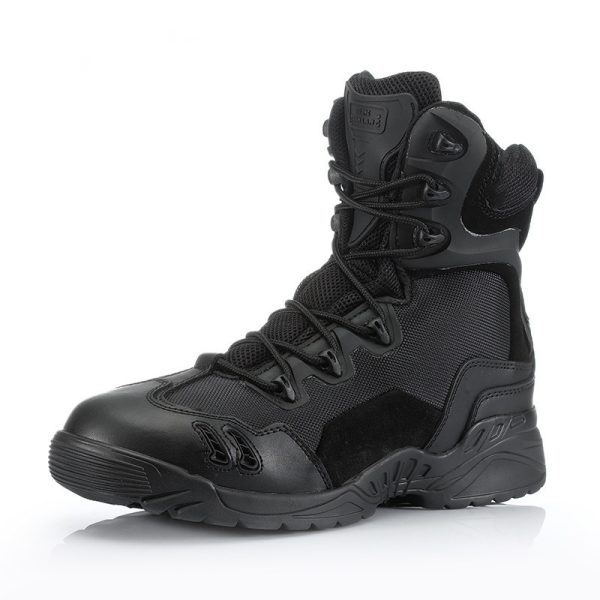 Combat boots black men’s