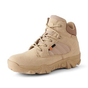 Mid top army shoes