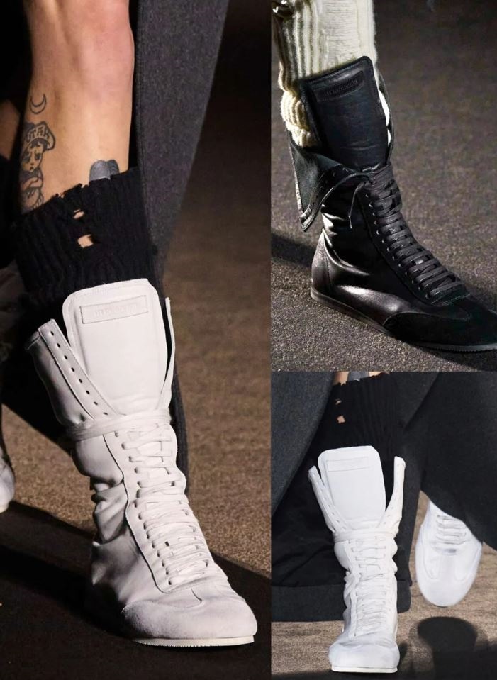 fashion military boots are popular