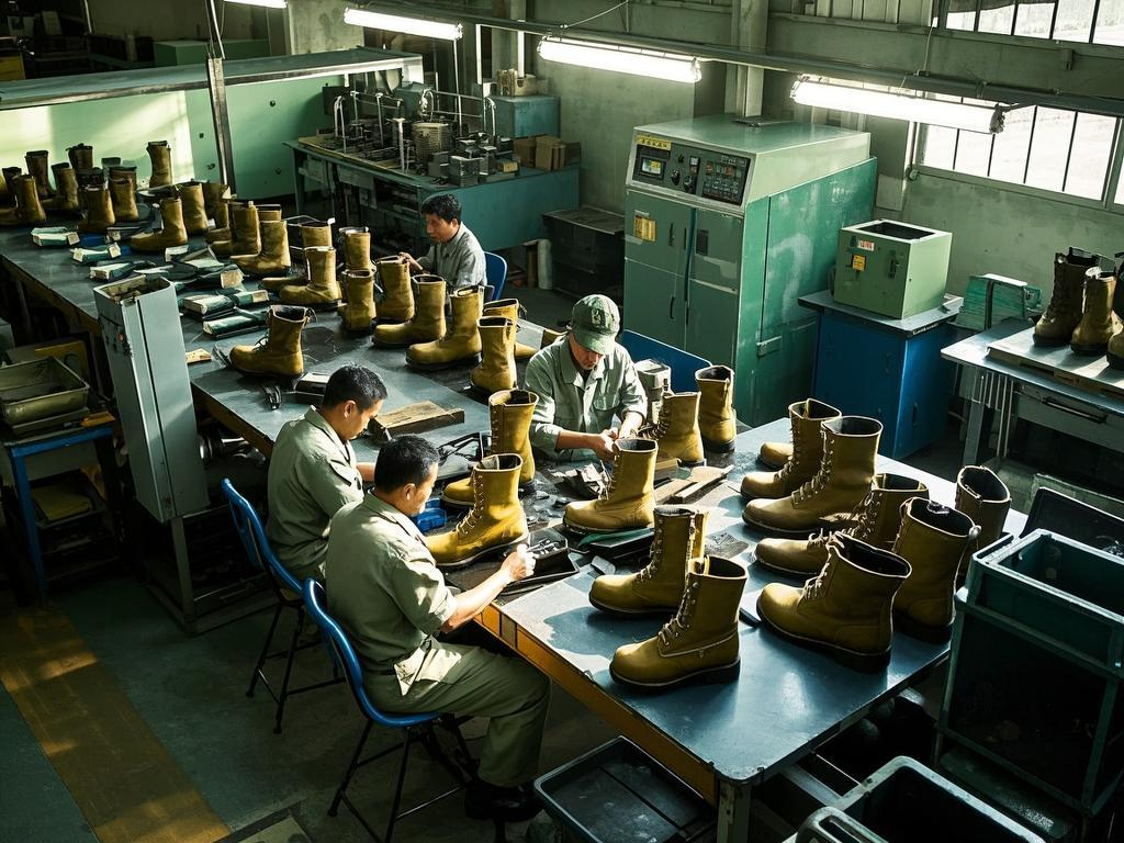 workshop of Army shoes brown