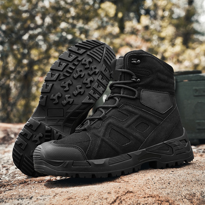 high top outdoor combat boots supplier