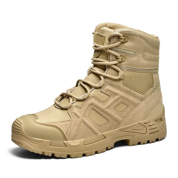 high top outdoor combat boots