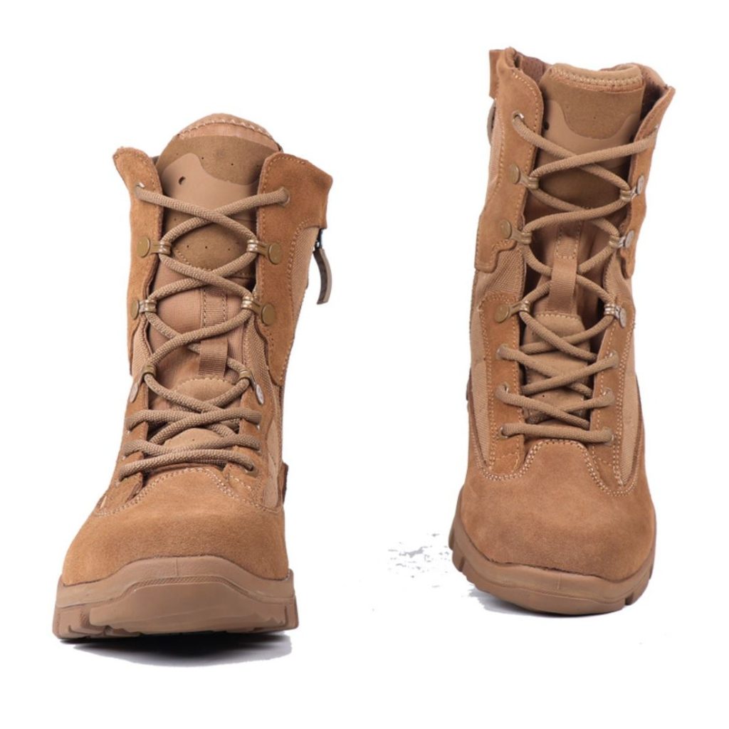 non slip combat boots women's