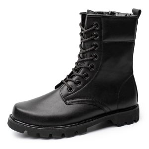 tactical boots zip up