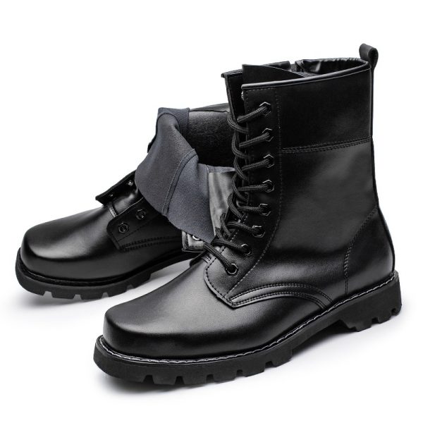 tactical boots zip up supplier