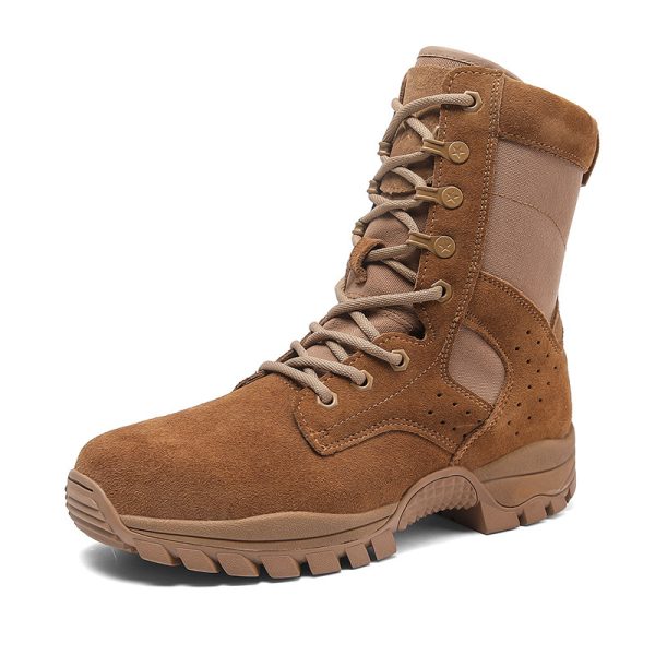 high top zipper combat boots