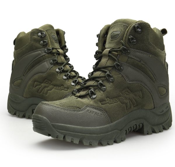 Breathable non slip combat boots factory supplier