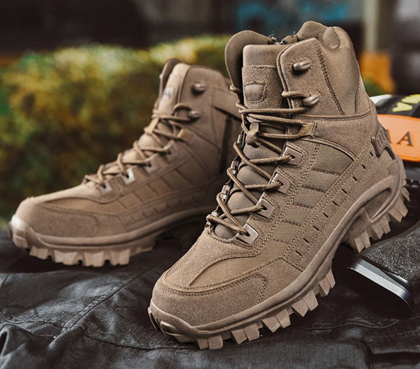 breathable hiking tactical boots factory