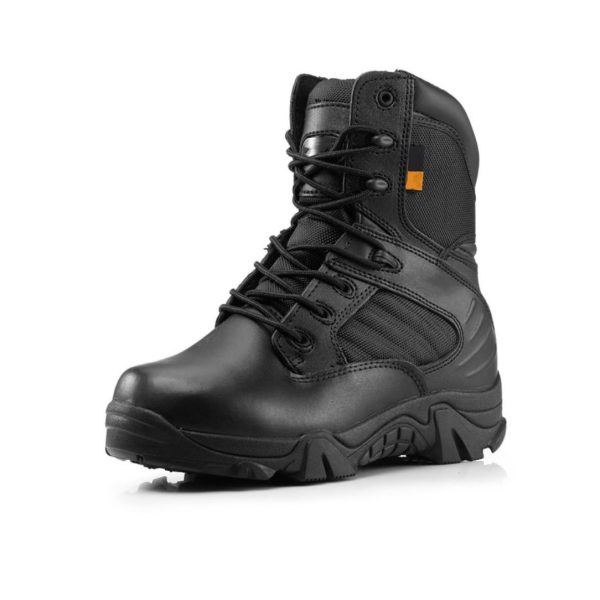 side zip tactical boots