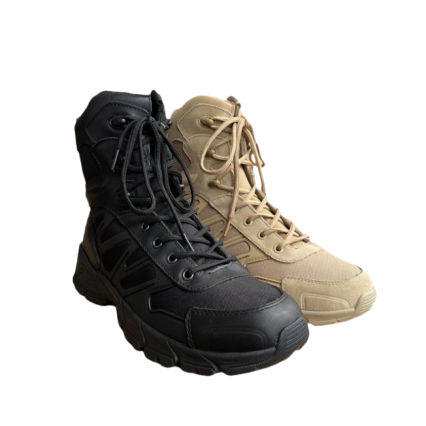 brown combat boots women factory