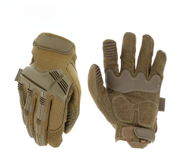 Wolf Brown Impact-resistant tactical gloves