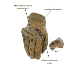 Back of the Impact-resistant tactical gloves